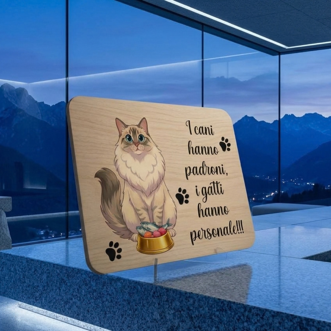 Decorative Wooden Sign 20x30 cm
