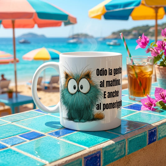 Funny Cat Mug – Ceramic Mug Gift Idea for Cat Lovers