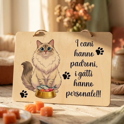 Decorative Wooden Sign 20x30 cm